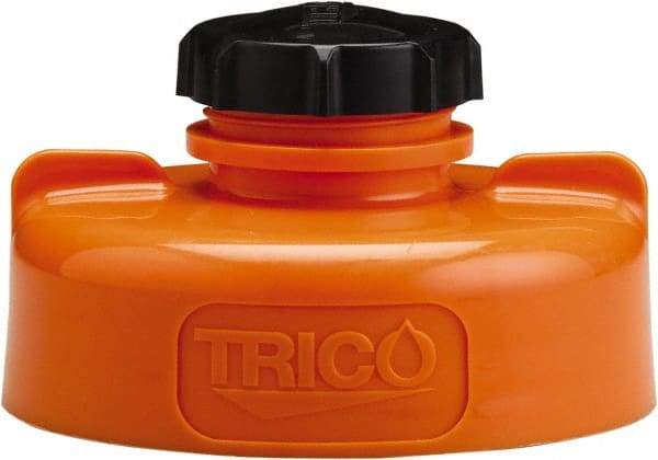 Trico - 4 Gal Capacity Polyethylene Oil Storage System - Orange - Best Tool & Supply