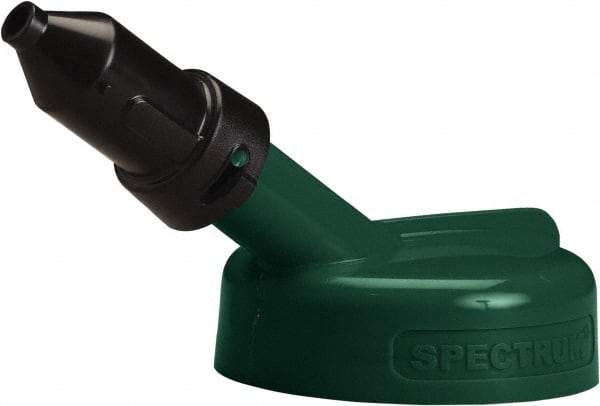 Trico - 4 Gal Capacity Polyethylene Oil Storage System - 1/2" Tip OD, 7" Straight Spout, Dark Green - Best Tool & Supply