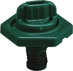 Trico - 4 Gal Capacity Polyethylene Oil Storage System - 7" Straight Spout, Dark Green - Best Tool & Supply