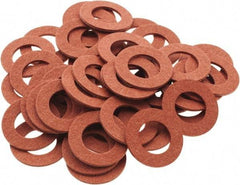 Value Collection - Vulcanized Fibre Standard Flat Washer - 0.312" ID x 9/16" OD, 0.031" Thick, Plain Finish - Best Tool & Supply