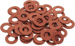 Value Collection - Vulcanized Fibre Standard Flat Washer - 0.187" ID x 3/8" OD, 0.031" Thick, Plain Finish - Best Tool & Supply