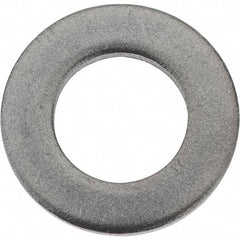 Value Collection - M12 Screw, Steel Standard Flat Washer - 13mm ID x 24mm OD, 2.5mm Thick, Zinc-Plated Finish - Best Tool & Supply