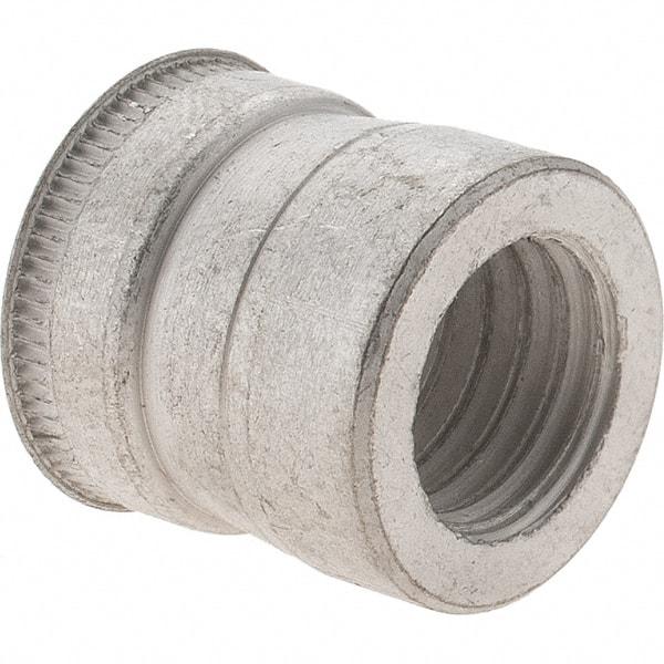 Value Collection - M10x1.50 Metric Coarse Stainless Steel Flush Press Fit Threaded Insert - 18.92" OAL, 14.26" Insert Diam, 14.94" Hole Diam, 9/16" Drill - Best Tool & Supply