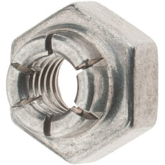 Value Collection - #8-32 UNJC 18-8 Hex Lock Nut with Expanding Flex Top - Best Tool & Supply