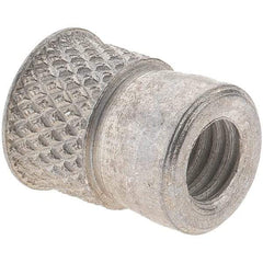 Value Collection - M6x1.00 Metric Coarse Steel Flush Press Fit Threaded Insert - 13.08" OAL, 9.88" Insert Diam, 9.92" Hole Diam, 25/64" Drill - Best Tool & Supply