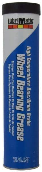 LubriMatic - 14 oz Cartridge Polyurea High Temperature Grease - Blue, High Temperature, 520°F Max Temp, NLGIG 2, - Best Tool & Supply