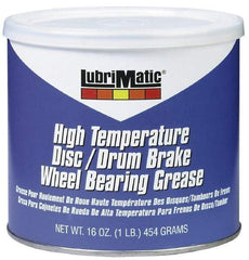 LubriMatic - 1 Lb Can Polyurea High Temperature Grease - Blue, High Temperature, 520°F Max Temp, NLGIG 2, - Best Tool & Supply