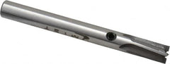 Made in USA - 1/4" Diam, 1/4" Shank, Diam, 4 Flutes, Straight Shank, Interchangeable Pilot Counterbore - Best Tool & Supply