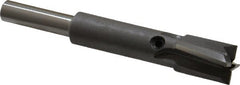 Made in USA - 7/16" Diam, 1/4" Shank, Diam, 4 Flutes, Straight Shank, Interchangeable Pilot Counterbore - Best Tool & Supply