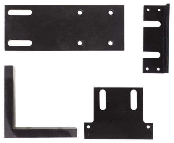 Newall - DRO Bracket Kit - Lathe Mounting, Horizontal or Vertical Mounting Orientation, Use with NMS300 DRO, NMS800 DRO, Microsyn/Microsyn Encoder - Best Tool & Supply