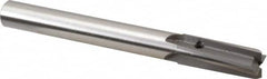 Made in USA - 15/32" Diam, 7/16" Shank, Diam, 4 Flutes, Straight Shank, Interchangeable Pilot Counterbore - Best Tool & Supply