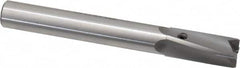 Made in USA - 17/32" Diam, 1/2" Shank, Diam, 4 Flutes, Straight Shank, Interchangeable Pilot Counterbore - Best Tool & Supply