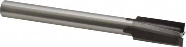 Made in USA - 11/16" Diam, 1/2" Shank, Diam, 4 Flutes, Straight Shank, Interchangeable Pilot Counterbore - Best Tool & Supply