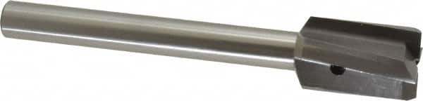 Made in USA - 15/16" Diam, 1/2" Shank, Diam, 4 Flutes, Straight Shank, Interchangeable Pilot Counterbore - Best Tool & Supply