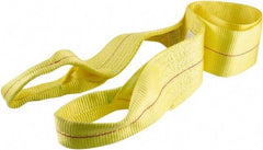 Erickson Manufacturing - Loop Polyester Tow Strap - 6' Long, 15,000 Lb Capacity - Best Tool & Supply