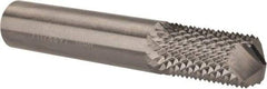 Accupro - 1/2" Diam, 1" LOC, Drill Point End, Solid Carbide Diamond Pattern Router Bit - Right Hand Cut, 3" OAL, 1/2" Shank Diam, Use on Fiberglass, Phenolic - Best Tool & Supply