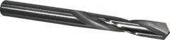 CJT - 1/4" 118° Spiral Flute Carbide-Tipped Screw Machine Drill Bit - Best Tool & Supply