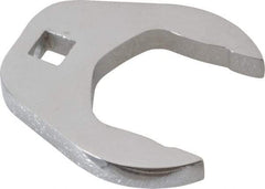 Proto - 1-7/16" 3/8" Drive Chrome Open End Crowfoot Wrench - 2.4" Head Diam x 0.38" Head Thickness - Best Tool & Supply