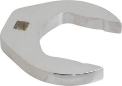 Proto - 2" 3/8" Drive Chrome Open End Crowfoot Wrench - 3.47" Head Diam x 1/2" Head Thickness - Best Tool & Supply