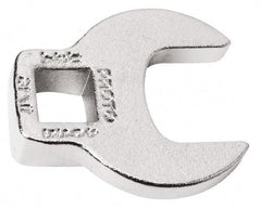 Proto - 3" 3/8" Drive Chrome Open End Crowfoot Wrench - 5.15" Head Diam x 1/2" Head Thickness - Best Tool & Supply