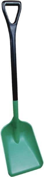 Remco - 13-7/8" High Square Plastic Shovel - 30-7/8" Long D-Grip Handle - Best Tool & Supply