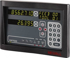 Newall - 2 Axes, Microsyn 2G & Spherosyn 2G Compatible DRO Counter - LED Display, Programmable Memory - Best Tool & Supply