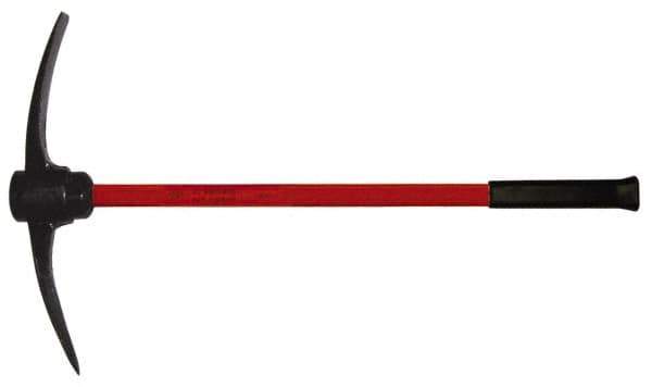 NUPLA - 5 Lb Head Railroad Pick - 36" OAL, Fiberglass - Best Tool & Supply