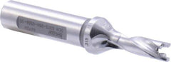 Iscar - 0.315" to 0.331" Diam, 3xD, 0.94" Max Depth, 1/2" Shank Diam, 3.32" OAL, Replaceable-Tip Drill - FCP, ICK, ICK-2M, ICM, ICP, iCP-2M Insert, 71322143 Toolholder, Series SumoCham - Best Tool & Supply