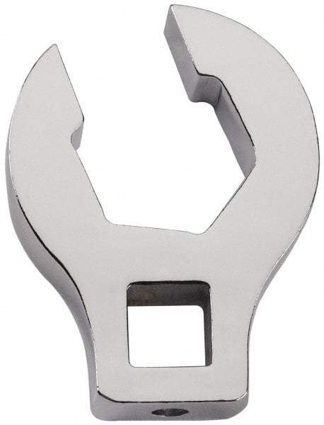 Proto - 9mm 6 Point 3/8" Drive Chrome Flare Nut Crowfoot Wrench - 29/32" Head Diam x 1/4" Head Thickness, 1-5/16" OAL - Best Tool & Supply