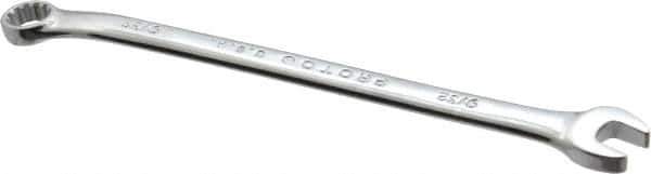 Proto - 9/32" Offset Combination Wrench - 15° Offset Angle, 5-5/32" OAL, Steel, Chrome Finish - Best Tool & Supply