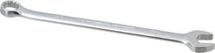 Proto - 9/16" 12 Point Combination Wrench - 15° Offset Angle, 8-5/8" OAL, Steel, Chrome Finish - Best Tool & Supply