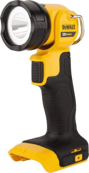 DeWALT - 20 Volts, 110 Lumens, Cordless Flashlight - White, Up to 25 hr Run Time - Best Tool & Supply