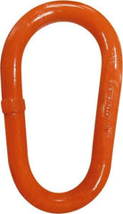 CM - 100 Grade Powder Coated Steel Oblong Master Link - 3/4" Diameter, 17,600 Lb Load Limit - Best Tool & Supply