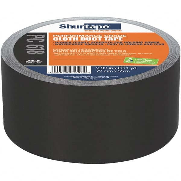 Shurtape - PC 618 Performance Grade, Colored Cloth Duct Tape - Best Tool & Supply