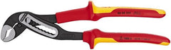 Knipex - 10" OAL, 2" Max Capacity, 9 Position Tongue & Groove Pliers - Exact Industrial Supply