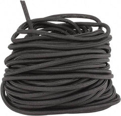 Techflex - Black Braided Cable Sleeve - 200' Coil Length, -103 to 257°F - Best Tool & Supply