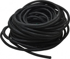 Techflex - Black PET Braided Cable Sleeve - 100' Coil Length, -103 to 257°F - Best Tool & Supply