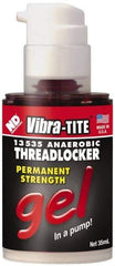 Vibra-Tite - 35 mL Bottle, Red, High Strength Gel Threadlocker - Series 135, 24 hr Full Cure Time, Hand Tool, Heat Removal - Best Tool & Supply