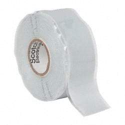 3M - 1" x 30', Gray Silicone Electrical Tape - Series 70, 12 mil Thick - Best Tool & Supply