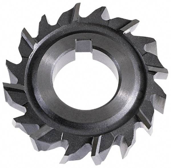 Keo - 3" Diam x 13/16" Width of Cut, 18 Teeth, High Speed Steel Side Milling Cutter - Staggered Teeth, Uncoated - Best Tool & Supply