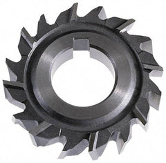 Keo - 6" Diam x 7/16" Width of Cut, 24 Teeth, High Speed Steel Side Milling Cutter - Staggered Teeth, Uncoated - Best Tool & Supply