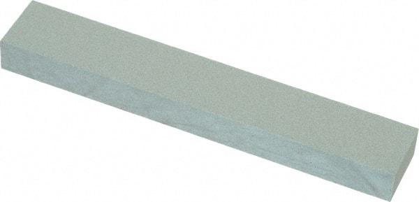 Made in USA - 4-1/4" Long x 3/4" Diam x 3/8" Thick, Silicon Carbide Sharpening Stone - Round, Medium Grade - Best Tool & Supply