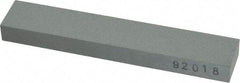 Made in USA - 4-1/4" Long x 3/4" Diam x 3/8" Thick, Silicon Carbide Sharpening Stone - Round, Fine Grade - Best Tool & Supply