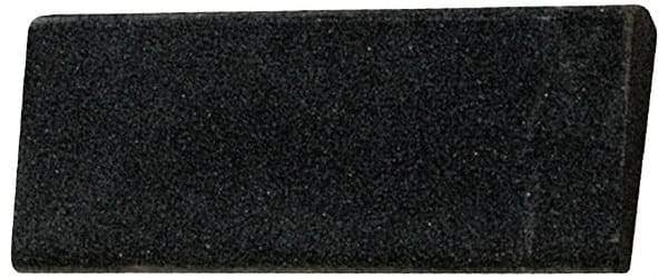 Made in USA - 4-1/2" Long x 1-3/4" Diam x 3/8" Thick, Aluminum Oxide Sharpening Stone - Round, Coarse Grade - Best Tool & Supply