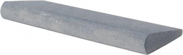 Made in USA - 4-1/2" Long x 1-3/4" Diam x 1/2" Thick, Silicon Carbide Sharpening Stone - Round, Fine Grade - Best Tool & Supply