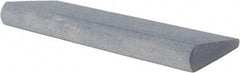 Made in USA - 4-1/2" Long x 1-3/4" Diam x 1/2" Thick, Silicon Carbide Sharpening Stone - Round, Fine Grade - Best Tool & Supply