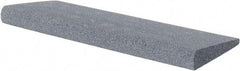 Made in USA - 4-1/2" Long x 1-3/4" Diam x 3/8" Thick, Silicon Carbide Sharpening Stone - Round, Medium Grade - Best Tool & Supply