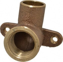 Cast Copper Pipe 90 ° Drop Ear Elbow: 1/2″ Fitting, C x F, Pressure Fitting C x F, Pressure Fitting