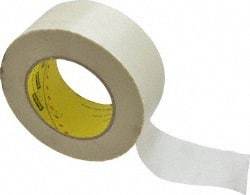 3M - 60 Yd Long x 2" Wide, Series 361, White Silicone Glass Cloth Tape - 7.5 mil Thick, 182 Lb/In Tensile Strength - Best Tool & Supply