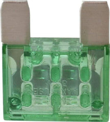 Cooper Bussmann - 30 Amp, 32 VDC, Bussmann MAX-30, Fast Acting Automotive Fuse - 1.35" Long, Green, Littlefuse MAX30, Ferraz Shawmut AF3-30 - Best Tool & Supply